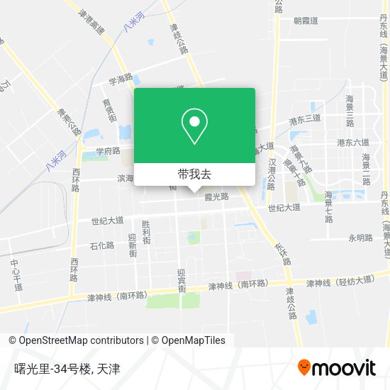 曙光里-34号楼地图