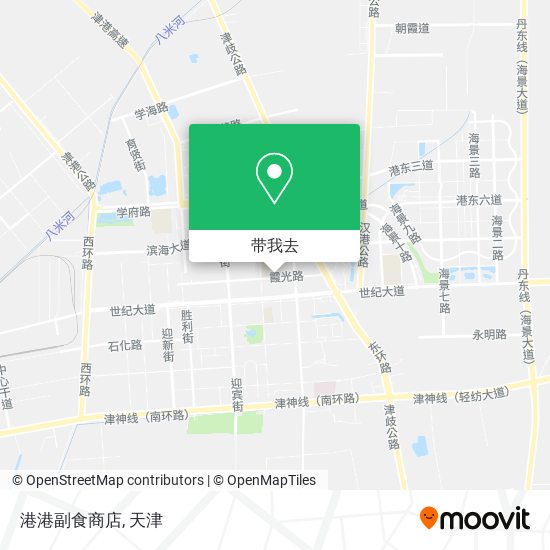 港港副食商店地图