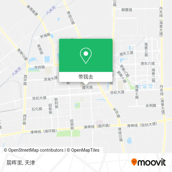 晨晖里地图