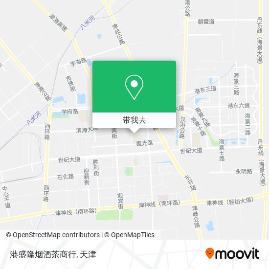 港盛隆烟酒茶商行地图