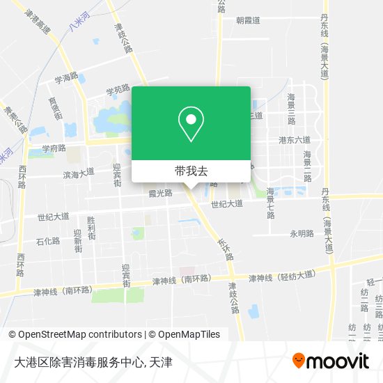 大港区除害消毒服务中心地图