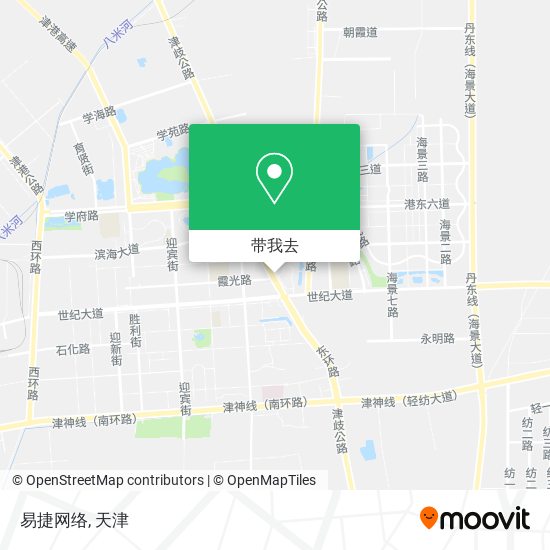 易捷网络地图