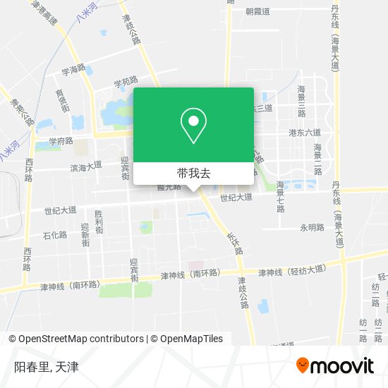 阳春里地图