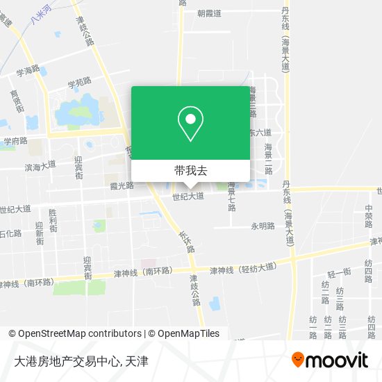 大港房地产交易中心地图
