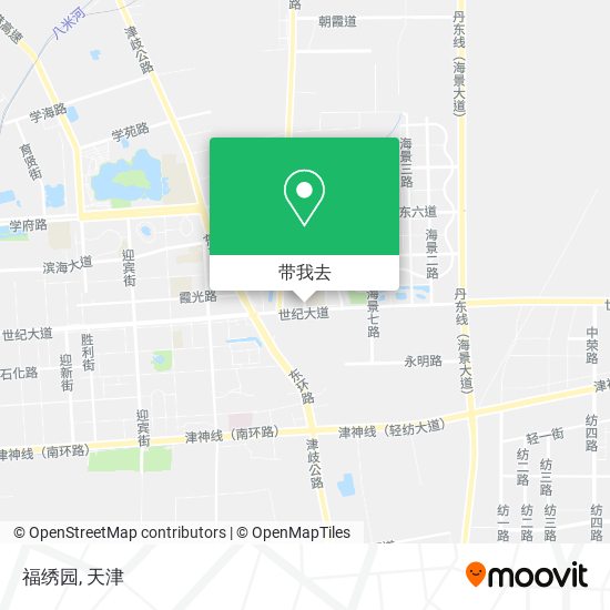 福绣园地图