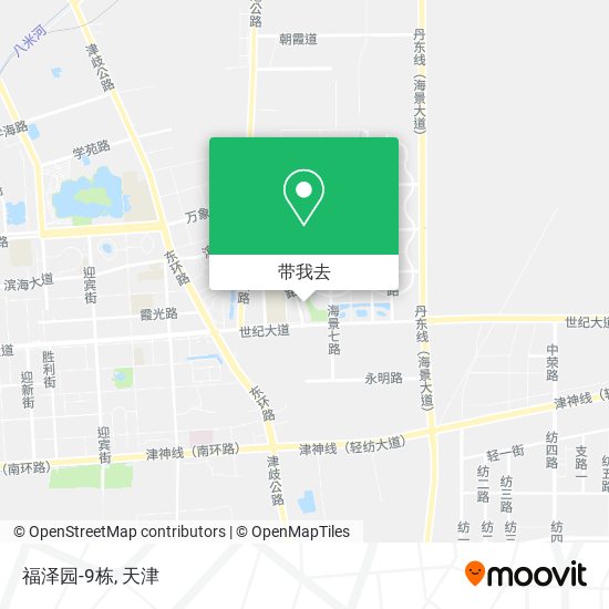 福泽园-9栋地图