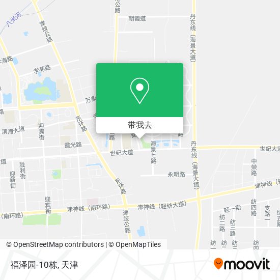 福泽园-10栋地图