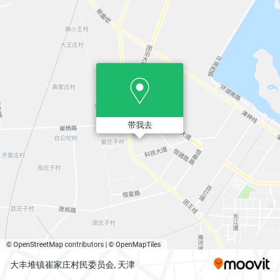 大丰堆镇崔家庄村民委员会地图