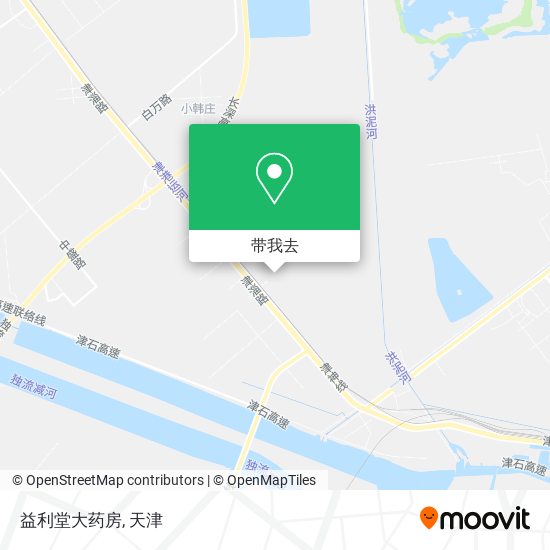 益利堂大药房地图