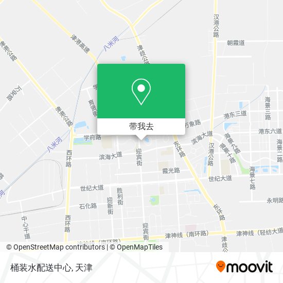 桶装水配送中心地图
