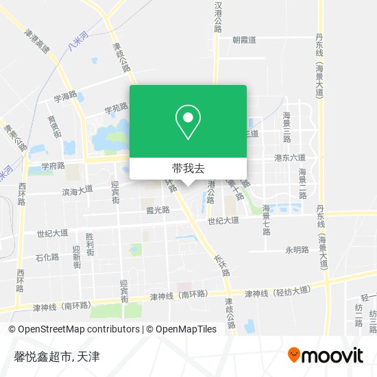 馨悦鑫超市地图