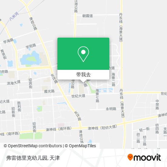 弗雷德里克幼儿园地图