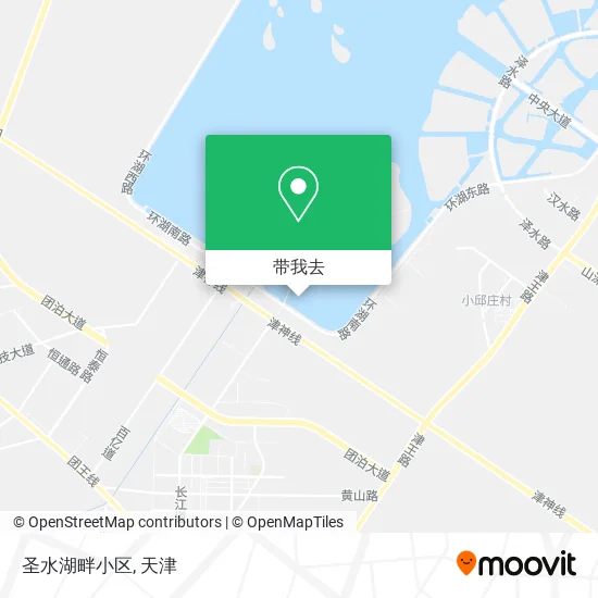 圣水湖畔小区地图