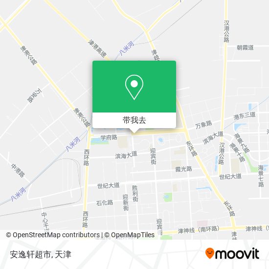安逸轩超市地图