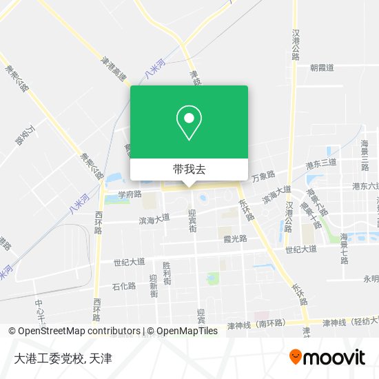 大港工委党校地图