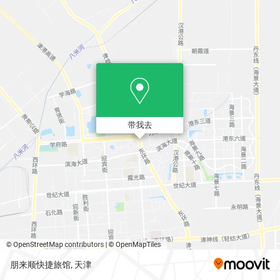 朋来顺快捷旅馆地图