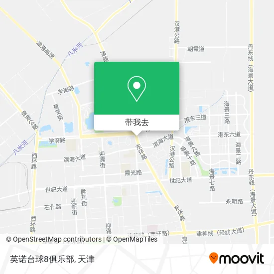 英诺台球8俱乐部地图
