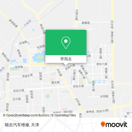 顺吉汽车维修地图