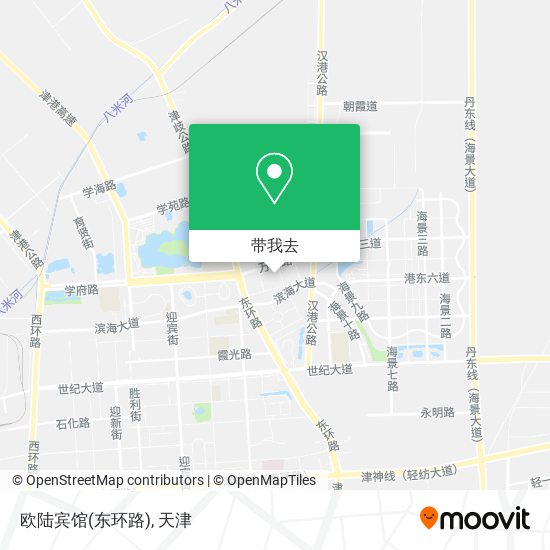 欧陆宾馆(东环路)地图