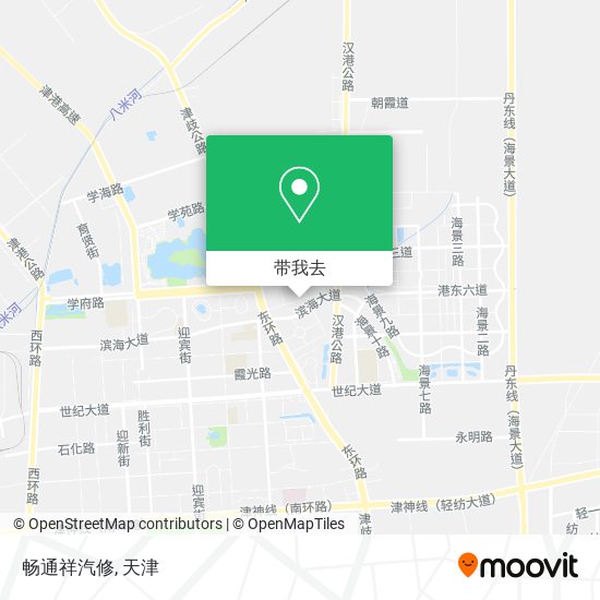 畅通祥汽修地图