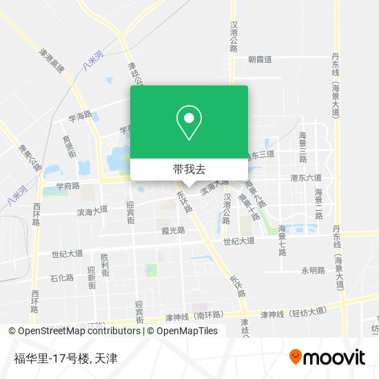 福华里-17号楼地图