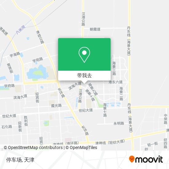 停车场地图