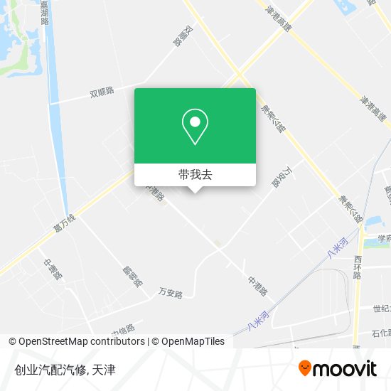 创业汽配汽修地图