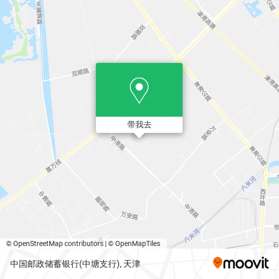 中国邮政储蓄银行(中塘支行)地图