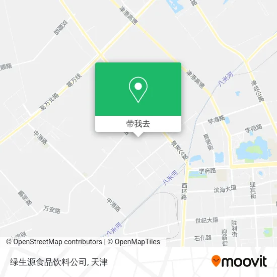 绿生源食品饮料公司地图