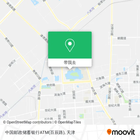 中国邮政储蓄银行ATM(百辰路)地图