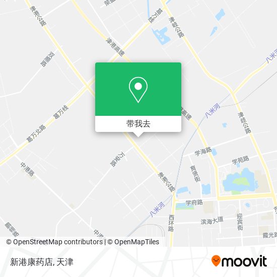新港康药店地图