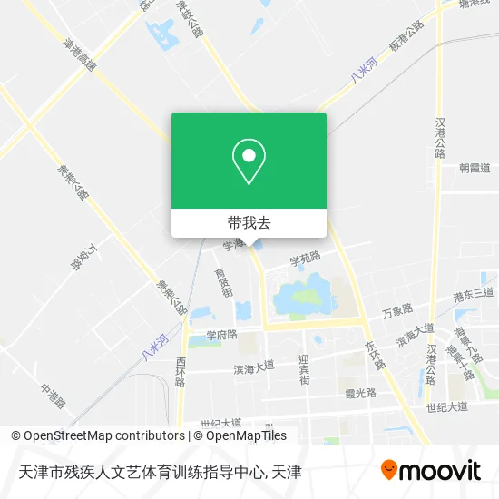 天津市残疾人文艺体育训练指导中心地图