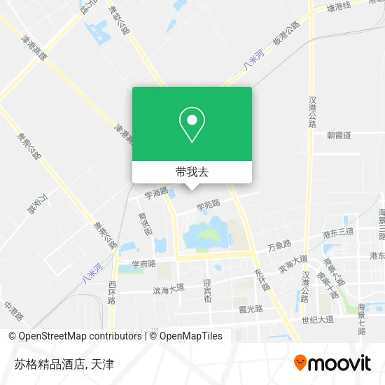 苏格精品酒店地图