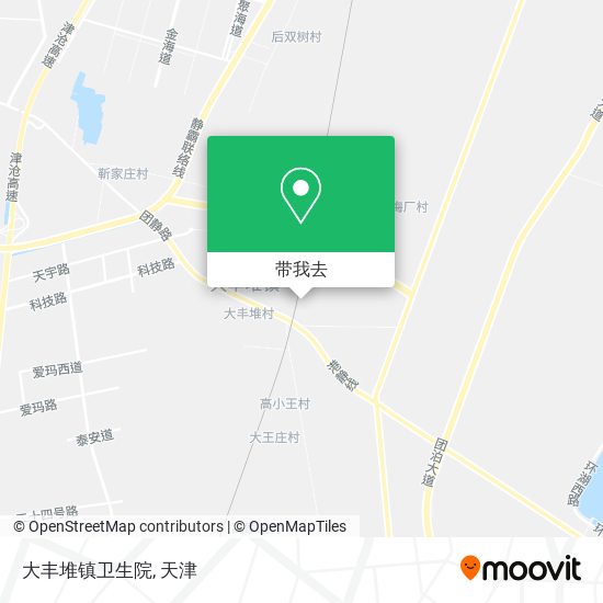 大丰堆镇卫生院地图