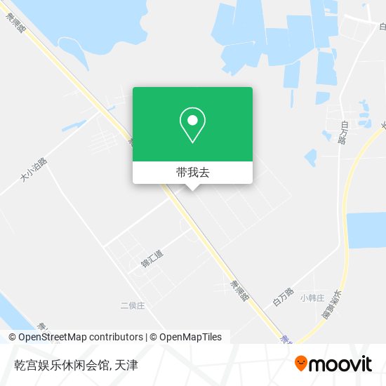 乾宫娱乐休闲会馆地图