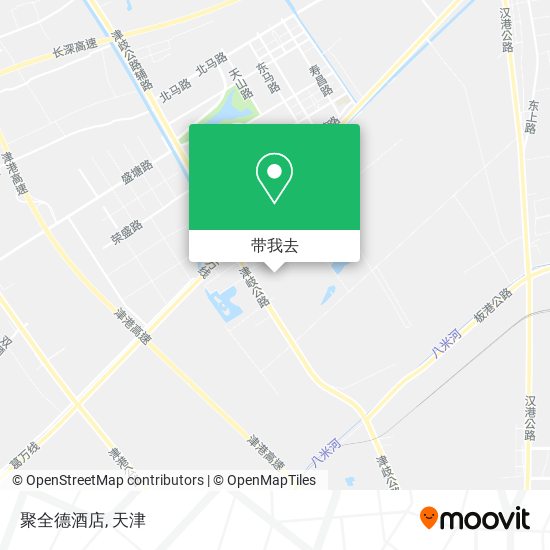 聚全德酒店地图