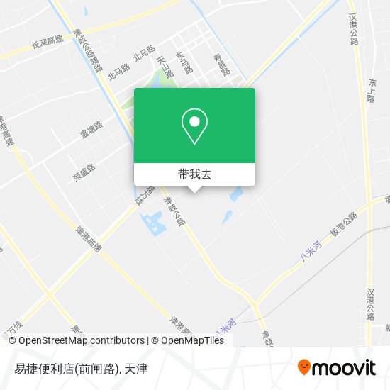 易捷便利店(前闸路)地图