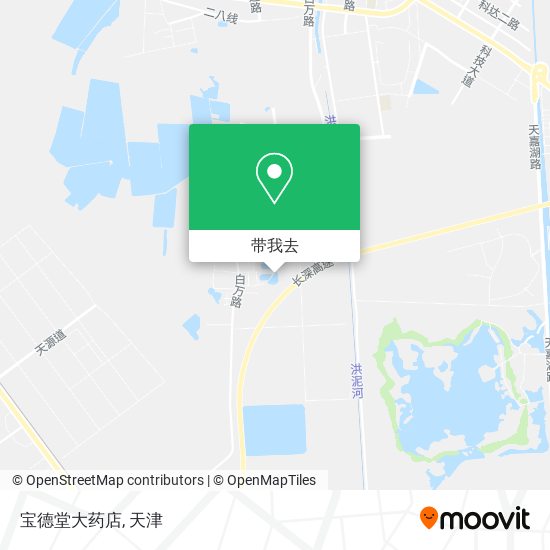 宝德堂大药店地图