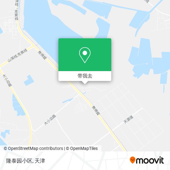 隆泰园小区地图