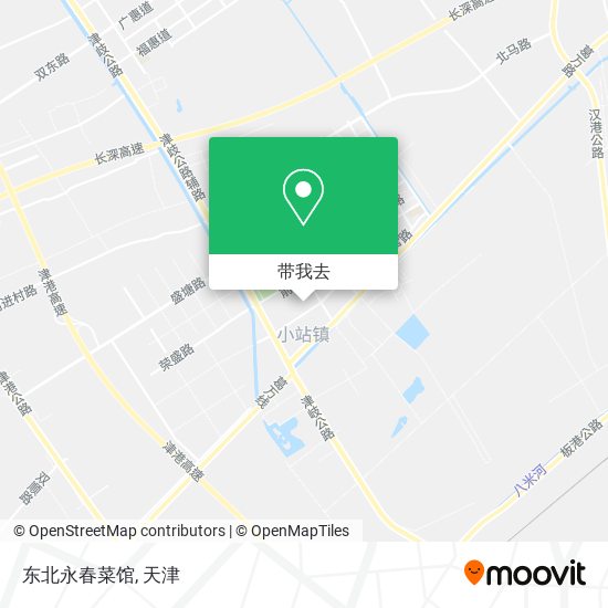 东北永春菜馆地图