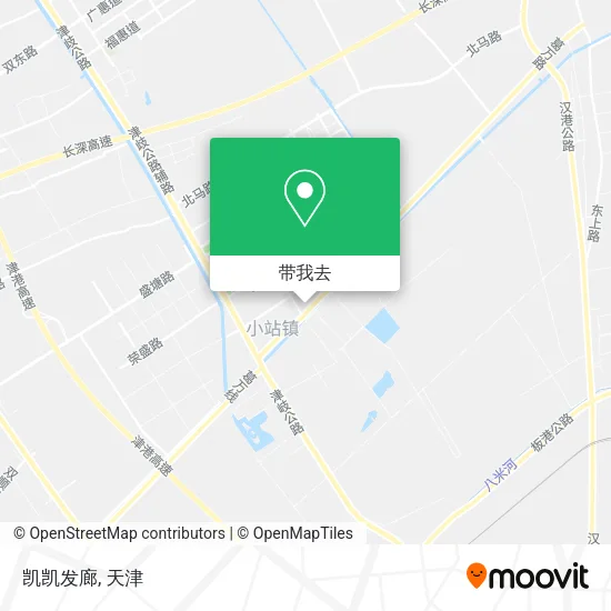 凯凯发廊地图