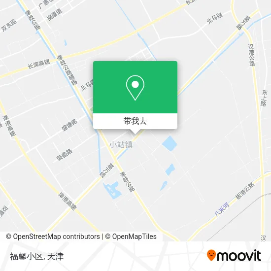 福馨小区地图