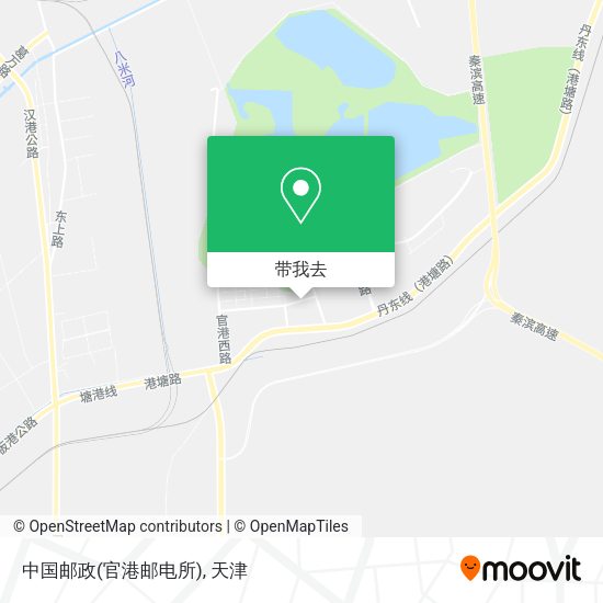中国邮政(官港邮电所)地图