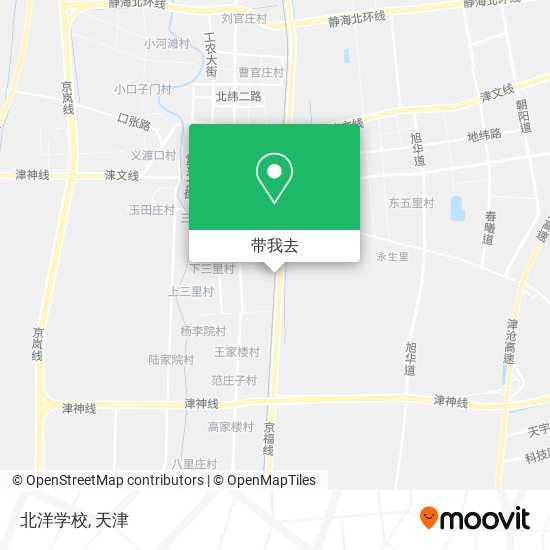 北洋学校地图