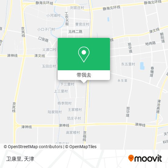 卫康里地图