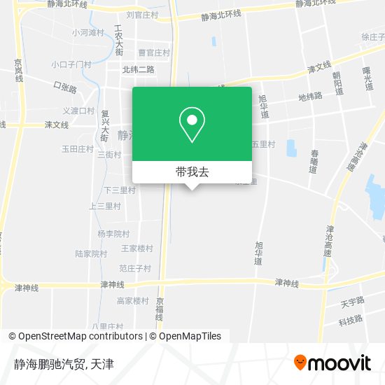 静海鹏驰汽贸地图