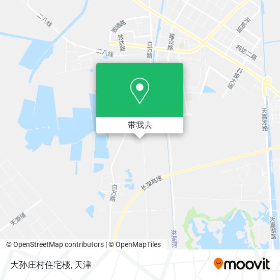 大孙庄村住宅楼地图