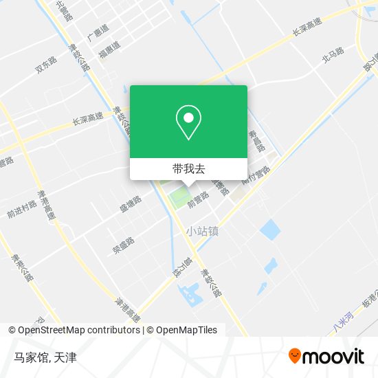 马家馆地图