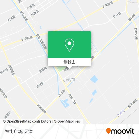 福街广场地图