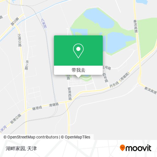 湖畔家园地图